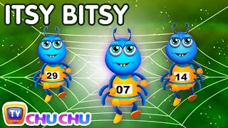 Itsy Bitsy Spider Incy Wincy Spider  Nursery Rhymes  With Lyrics by HooplaKidz SingALong [upl. by Arreyt]