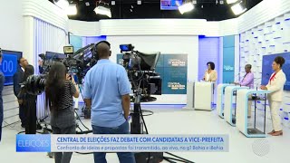 Full HD Rede Bahia faz debate com candidatas a vice em Salvador  quotBATVquot da TV Bahia 19092024 [upl. by Weisbart869]