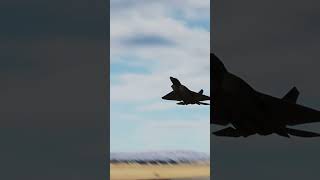 😎F22 CRAZY TAKE OFF FROM NELLIS AFB IN DCS WORLD  DCS RESHADE MAX SETTING REALISM PRESET shorts [upl. by Benisch775]