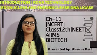 Ch11  Biotechnology Principles and Processes 01  Class 12th NCERT  AIIMS  NEET [upl. by Daht753]