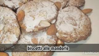 Biscotti alle mandorle versione vegan [upl. by Carilyn]