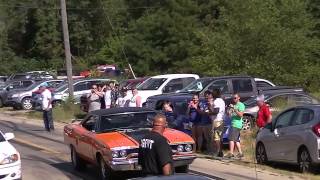 2015 Burnouts Leaving Car Show [upl. by Nellahs]