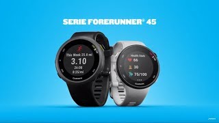 Forerunner 45 de Garmin  Funciones y Características [upl. by Gonzales755]