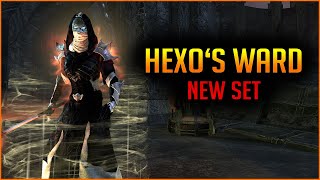 Hexos Ward new Medium Armor Hybrid Set  ESO Deadlands DLC [upl. by Cimah]