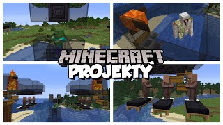 Prosta automatyczna farma żelaza  Minecraft Projekty 006 [upl. by Jamnes896]