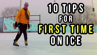 How to Ice Skate  Ten Tips for Absolute Beginners [upl. by Adalai]