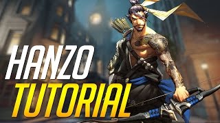 Como ser mejor Sniper con Hanzo  GuíaTutorial  OVERWATCH [upl. by Eellek]