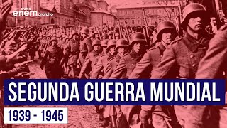 SEGUNDA GUERRA MUNDIAL 1939  1945  Resumo de História para o Enem [upl. by Reseda]