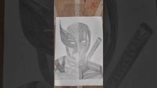 Drawing deadpool x Wolverine [upl. by Ahsened]