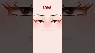 Love Brain Heart Control shorts 恋愛 ブレーン ハート111 animation eyes fyp animatic memes [upl. by Selig]