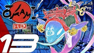 Okami HD  Gameplay Walkthrough Part 13  Cat Tower amp Dragon Palace PS4 PRO Remastered [upl. by Ahsiat]