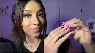 ASMR Nail tapping 💅1 HOUR Relaxing [upl. by Emoryt]