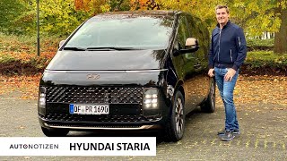 Hyundai Staria 4WD Eine Alternative zu Mercedes VKlasse und VW Multivan Test  Review  2021 [upl. by Arica]