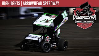 ASCS  American Sprint Car National Series  Arrowhead Speedway  September 13 2024  HIGHLIGHTS [upl. by Haleemak]