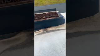 Camper Fridge Vent Leaking Water Into RV From Roof [upl. by Egrog]