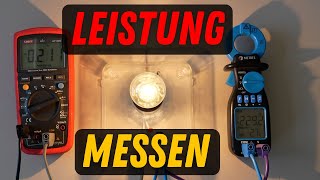 Leistung einfach messen mit zwei Multimeter [upl. by Lawley259]