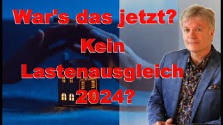 Kein Lastenausgleich Vermögensabgabe 2024 WissensWerte [upl. by Nickerson]