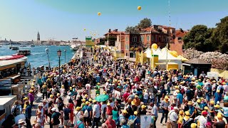 Villaggio Venezia  Coldiretti a difesa del Made in Italy e della Dieta Mediterranea [upl. by Liederman]