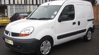 SOLD IN 1 WEEK USING SellYourCarUK  06 Renault Kangoo Panel Van 23k miles [upl. by Olivann]