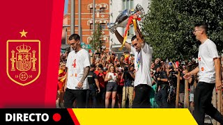 🔴 EN DIRECTO ¡Sigue con MD la GRAN FIESTA de los CAMPEONES de la EUROCOPA con final en la Cibeles [upl. by Tiduj922]