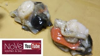 Live Scallop Tempura  How To Make Sushi Series [upl. by Gschu]