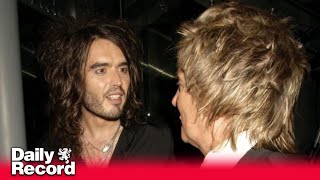 Russell Brand and Rod Stewarts very heated row over daughter Kimberley [upl. by Tracy]