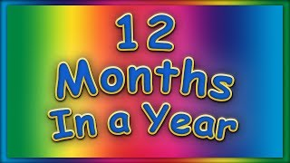 Months of the Year Song  ABC Baby Songs  Learn Months of Year [upl. by Leonelle]