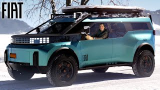 Fiat Concept Vehicles PANDA Pick Up Truck Fastback SUV amp Camper Series [upl. by Sebastiano517]