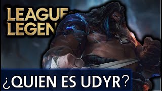 ¿Quién es Udyr HISTORIA DEL REWORK  Universo LoL Explicado [upl. by Nyrol]