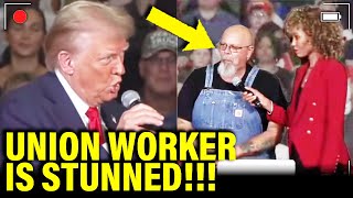 Union Worker Realizes TRUMP DOESNT CARE ABOUT HIM [upl. by Ydoc]