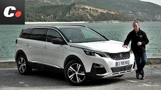 Peugeot 5008 SUV  Primera prueba  Test  Review en español  cochesnet [upl. by Sirk]