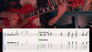 Brian Setzer  Sleepwalk Guitar Tab [upl. by Anined175]