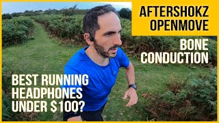 Aftershokz Openmove review  Best value bone conduction headphones  vs Aeropex Titanium AirPods [upl. by Karlik789]