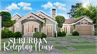 Roblox Bloxburg  Suburban OneStory Family House  Minami Oroi [upl. by Ecila496]