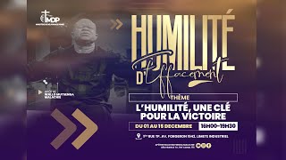 HUMILITE D EFFACEMENT 06122023  PASTEUR GUYLAIN BOSETE [upl. by Esserac]