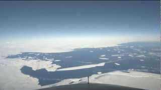 Antarctica from the sky  Amazing view from NASA Operation IceBridge HD [upl. by Photima]