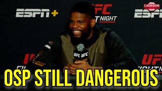 Kennedy Nzechukwu Knows OSP Is Still Dangerous  UFC Vegas 88 [upl. by Adlesirg]