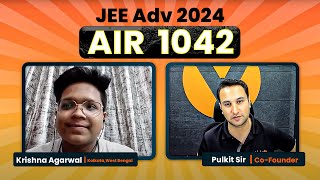 AIR 1042  Backlogs ke baad bhi Krishna pahocha IIT [upl. by Armin]