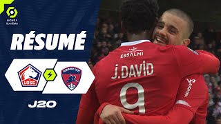 LOSC LILLE  CLERMONT FOOT 63 4  0  Résumé  LOSC  CF63  20232024 [upl. by Naryt]