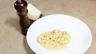 SPAGHETTI CACIO E PEPE RICETTA ORIGINALE ROMANA  FoodVlogger [upl. by Rebba796]