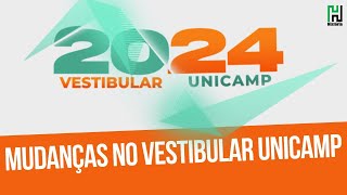 Mudança no Vestibular Unicamp 2024  O que mudou Qual a Novidade [upl. by Nnaynaffit]