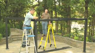 Lowes Gazebo Installation Video [upl. by Tarra888]