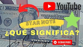 Billete de 20 dolares 🤑 con estrella VALEN MÁS 😱 Star Note ¿Qué significa la estrella [upl. by Kory]