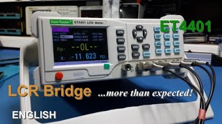 ET4401 Benchtop Digital LCR Meter  Product review for East Tester LCR Bridge ET4401 ET4402 ET4410 [upl. by Drofiar477]