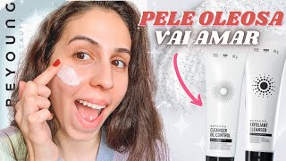 BEYOUNG  últimos LANÇAMENTOS DE SKINCARE  NOVO CLEANSER e ESFOLIANTE [upl. by Nrek157]