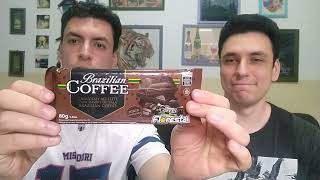 🍫🍫 Experimentamos o BRAZILIAN COFFEE a barra de chocolate sabor bala de café 🍫🍫 [upl. by Travers]