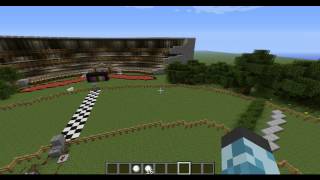 Horse racing map for new update minecraft [upl. by Anelrats]