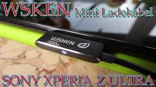 quotWSKEN MINI LADEKABEL FÜR SONY XPERIA Z ULTRAquot Vorstellung [upl. by Gilemette627]