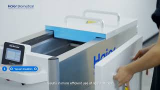 Haier Biomedical Low temperature transport trolley [upl. by Eppesuig]