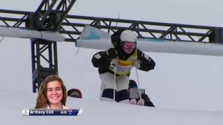 Double Gold for Australia in Calgary  Matt Graham and Britt Cox Mogul Skiing Highlights [upl. by Encratia739]